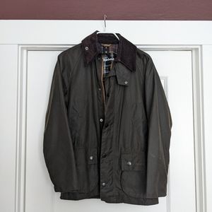 Barbour Classic Bedale Jacket in Olive size 30 / S